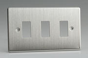 Varilight PowerGrid Range - Grid Plates Brushed Stainless Steel product image
