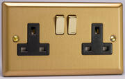 Classic Brushed Brass - Sockets product image