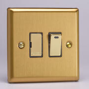 Varilight - Fused Spurs / Connection Units - Classic Brushed Brass product image 2