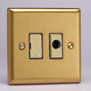 Varilight - Fused Spurs / Connection Units - Classic Brushed Brass product image 4
