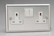 Mirror Chrome - Sockets with White Inserts product image