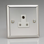 Mirror Chrome - Round Pin Sockets with White Inserts product image 2