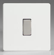 Premium White Flat Plate - Light Switches product image