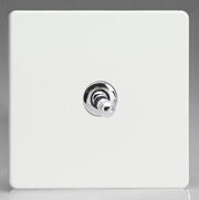 Premium White Flat Plate - Toggle Switches product image