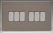 Screwless Pewter - Light Switches product image 6