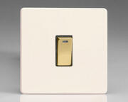 Varilight - Switches - Primed - Brass / White product image