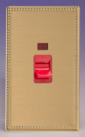 Jubilee - Adams Bead Brushed Brass Cooker Switches product image 3