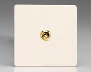 Varilight - Toggle Switches - Primed - Brass product image