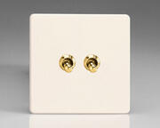 Varilight - Toggle Switches - Primed - Brass product image 2