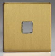 European Keystone Data Plates - Brsuhed Brass product image