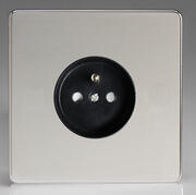 European Sockets with Pin Earth - Polished Chrome product image