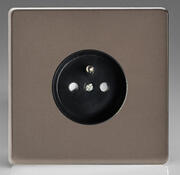 European Sockets with Pin Earth - Pewter product image