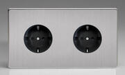 European Sockets with Schuko Earth - Polished Chrome product image 2
