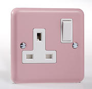 Rainbow Range Switched Sockets - Rose Pink product image 2