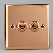 Copper Toggle Light Switches product image 2