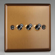Bronze Toggle Light Switches product image 3