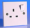 All Single Switched Sockets - White product image