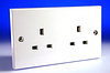 All Twin Unswitched Sockets - White product image