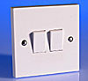 All 2 Gang Light Switches - White product image