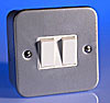 All 2 Gang Light Switches - Metalclad product image