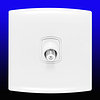 All & Socket TV and Satellite Sockets - White product image