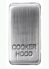 NEXUS Grid Rocker Cover - COOKER HOOD - Brushed Steel