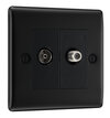 All TV and Satellite Sockets - Matt Black product image