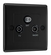 All TV and Satellite Sockets - Matt Black product image