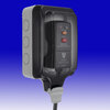 13A 2 Gang Long Weatherproof Unswitched Socket - IP66