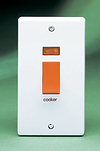 All 45 Amp DP Switches - White product image