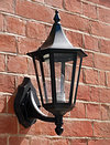 All Black Wall Lanterns Large - Cristo product image