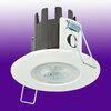 4.4w LED H2 LITE Fire Rated Downlight IP65 - 3000K - White