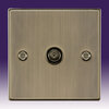 All TV and Satellite Sockets - Antique Brass product image