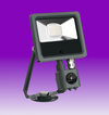 10W LED Floodlight - Colour Switchable c/w PIR - Anthracite