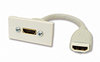 All HDMI Data Euro Module - White - Inserts product image