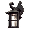 All Black Wall Lanterns - Old English - Lantern product image