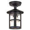 All Black Wall Lanterns - Old English - Porch product image