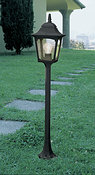 All Black Pillar Lanterns - Chapel product image