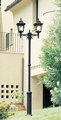 All Black Lamp Post - Chapel product image