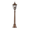 All Bronze Pillar Lanterns - English Bridle product image