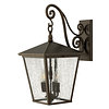 All Bronze Wall Lanterns Large - Trellis product image