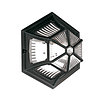 All Black Half Lanterns - Parish product image