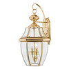 All Brass Wall Lanterns Large - Newbury product image