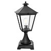 All Black Pedestal Lanterns - Turin product image