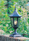 All Black Pedestal Lanterns - Valencia product image