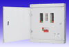 4 Way TP&N Distribution Board c/w 125A Main Switch