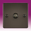 All Aerial Socket TV and Satellite Sockets - Gun Metal product image