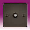 All Socket TV and Satellite Sockets - Gun Metal product image