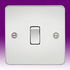 All 1 Gang  Intermediate Light Switches - Chrome product image