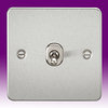 All 1 Gang  Intermediate Light Switches - Brushed Chrome product image